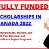 Fully Funded Scholarships in Canada