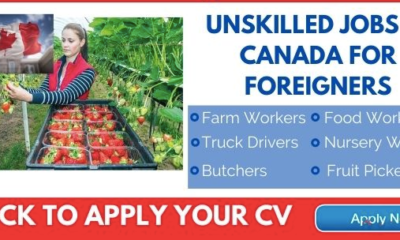 unskilled jobs in canada for foreigners